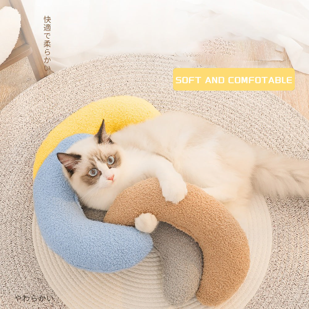 The "Deep Rest" Cloud Pillow — Cervical Support for Small Paws